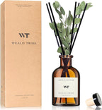 WEALD TRIBE Reed Diffuser Set for Bathroom Air Fresheners, Oil Diffuser Sticks by WEALD+TRIBE