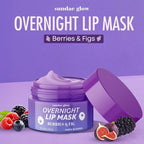 Lip Mask with Berries & Fig – Overnight Lip Repair, Intense Hydration & - Image 3
