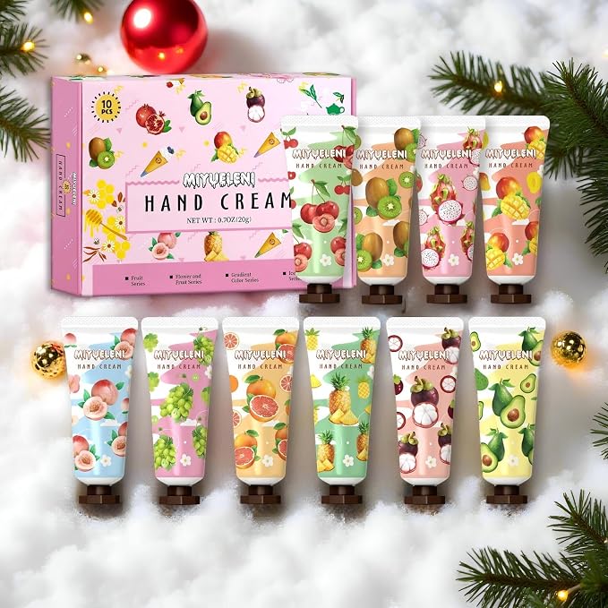 10 Pack Hand Cream Gift Set, Mothers Day Gifts, Moisturizing Hand Lotion Travel - Image 3