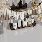 Bathroom Vanity Tray for Countertop Toiletries Perfume Makeup Soap Dispenser - Image 3