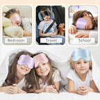 Kids Sleep Mask Eye Cover, 100% Real Natural Pure Silk Eye Mask - Image 7