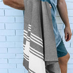 Goroly Home Cotton Turkish Peshtemal Beach Towel, Extra Large, Thin Quick Dry - Image 6