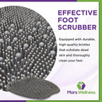 MARS WELLNESS Shower Foot Scrubber and Massager - Image 4