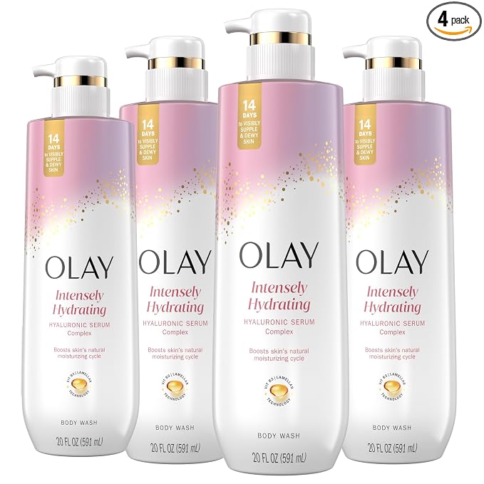 Olay Body Wash for Women, Intensely Hydrating, Hyaluronic Acid Serum Complex by Olay