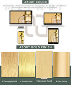 Bathroom Light Fixtures, 3-Light Modern Vanity Light - Image 8