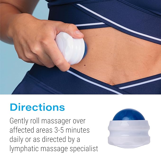 Bruizex Lymphatic Drainage Massager, Massage Roller Ball, Fibro Body Roller - Image 5