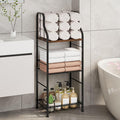 SWTYMIKI Free Standing Towel Rack by SwtyMiki-TidyHomeSweetLife