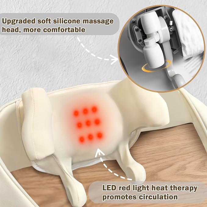 Joyset Neck Massager for Pain Relief Deep Tissue, Cordless Neck Massager and - Image 8