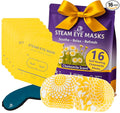 Steam Eye Mask - 16 Pack Chamomile Self-Heating Warm Compress by DoSensePro