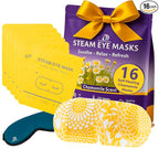 Steam Eye Mask - 16 Pack Chamomile Self-Heating Warm Compress by DoSensePro