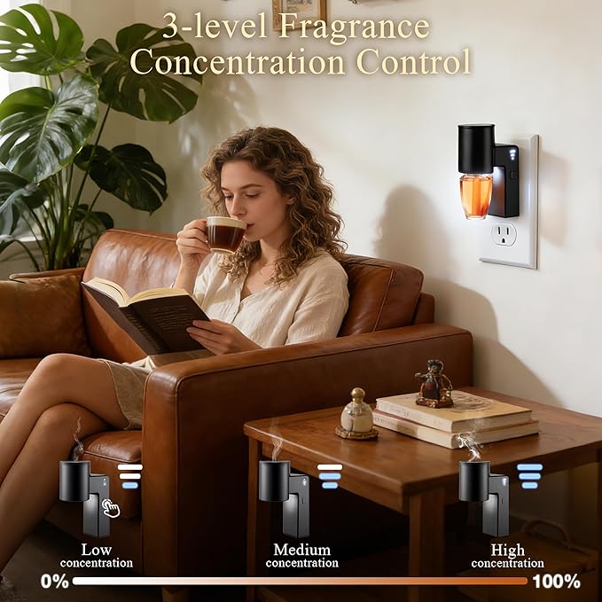 ROSSEX 2 Pcs Wall Fragrance Plug in - Image 2