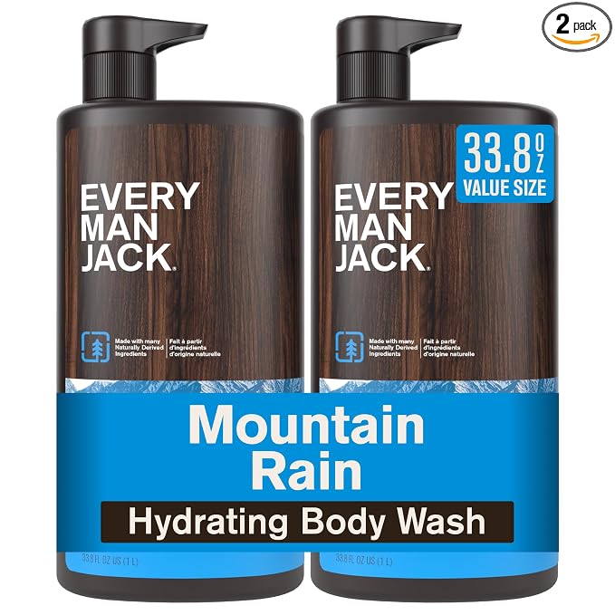 Every Man Jack Mountain Rain Mens Body Wash by EveryManJack