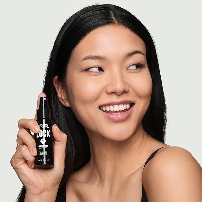 Revlon Colorstay 24 Hr Lock Setting Mist, Keeps Face Makeup from Melting & - Image 10