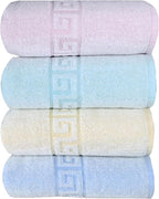 BolBom*S 100% Cotton Bath Towels, 4 Pack, Light Weight, Super Absorbent and - Image 6