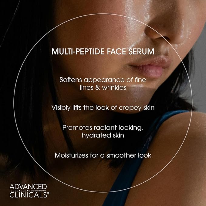 Advanced Clinicals Multi Peptides Serum - Image 3