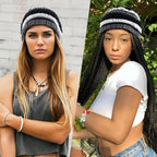 Women's Summer Beanie for Men Hat Boho Hats Adult Dwarf Hats Chemo Cap Cancer - Image 5