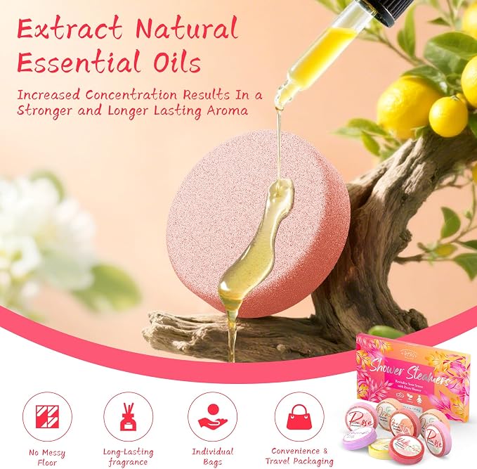 Shower Steamers Aromatherapy 8 Pack - Image 3