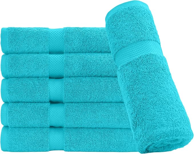 HERCULEAN Premium Bath Towels 24 x 48 Pack of 6 | Quick Dry and Highly - Image 5