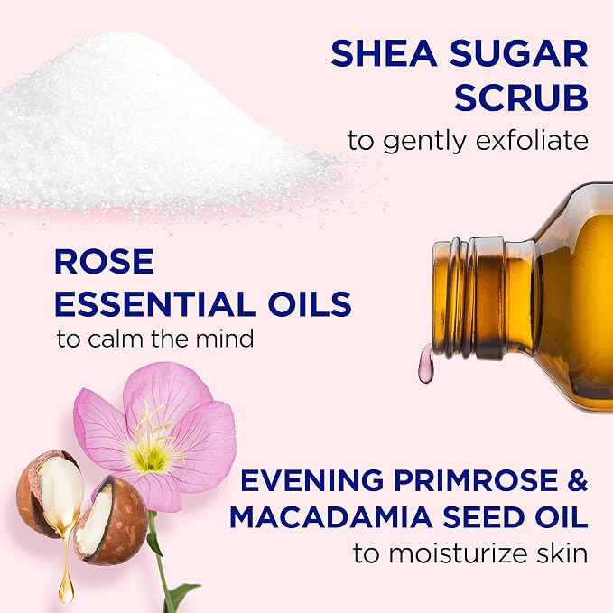 Dr Teal's Shea Sugar Body Scrub, Rose - Image 2