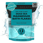 Aromasong Magnesium Flakes for Bath from The Dead Sea- 12 LB Resealable Pack - Image 9