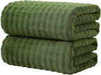KBY Bath Towels Set of 2, Extra Large Bath Sheets 40X80 Inches, Quick Dry by KBYHome