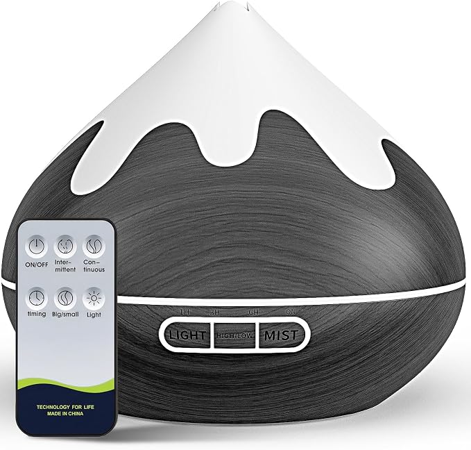 500ML Essential Oil Diffuser, Aromatherapy Diffuser - Image 9
