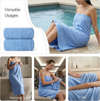 REDKISS Towels 2 Pack Luxury Extra Large Bath Towels Set 30 x 58 Inches – 100% - Image 8