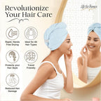Lili&James 100% Cotton Hair Towel Wrap - Image 6