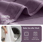 Madison Park Turkish 100% Cotton Towel Set, 600Gsm Luxury Premium Weight - Image 5