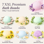 ADELEGOURDAIN Bath Bombs Set 7 pcs XXL Size - Image 3