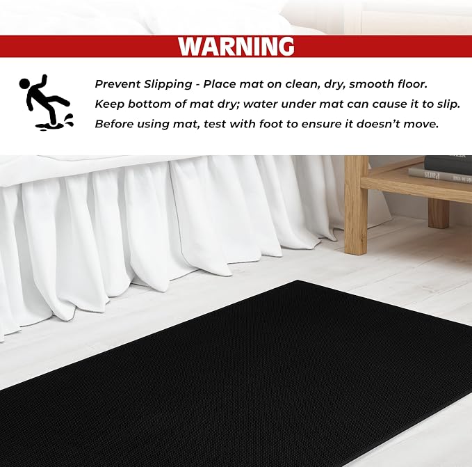 Cotton Paradise 100% Cotton Non Slip Bath Mats - Image 6