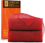 UJFQBH 2 Pieces African Bath Sponge African Net Long Net Bath Sponge by BuyNow