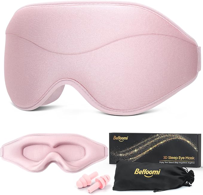 BeHoomi Sleep Mask, Premium Eye Mask by BeHoomi
