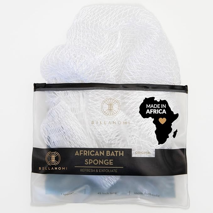 BELLANOMI African Exfoliating Net Sponge, Ethically sourced from Nigeria - Image 10