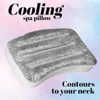 1pc Spa Pillow, Glitter Gel Cooling Bathtub Hot Tub Relaxation Cushion - Image 2