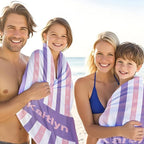 JML Custom Beach Towel with Name, Personalized Microfiber Beach Towel with Name - Image 4