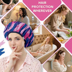 Years calm Waterproof Shower Cap - Image 7