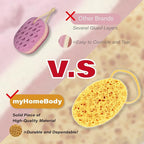 myHomeBody Bath Sponge, Foam Loofah, Body Scrubber - Image 7