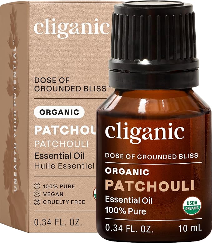 Cliganic Organic Patchouli Essential Oil by Cliganic