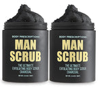 Body Prescriptions Men’s Exfoliating Body Scrub – Ultimate Skin Cleansing Wash by BodyPrescription