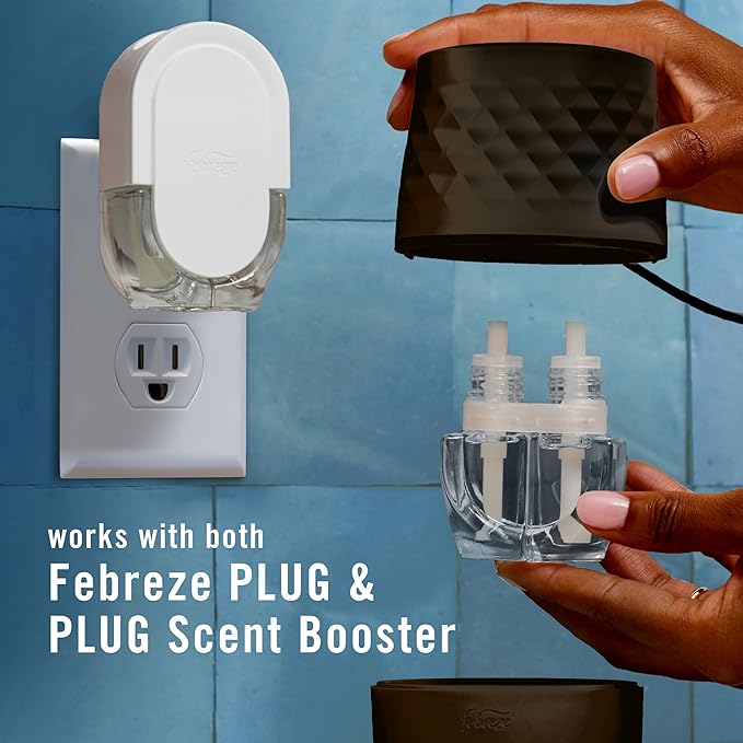 Febreze Plug Scent Booster Starter Kit, Oil Diffuser, Air Freshener Plug in - Image 8