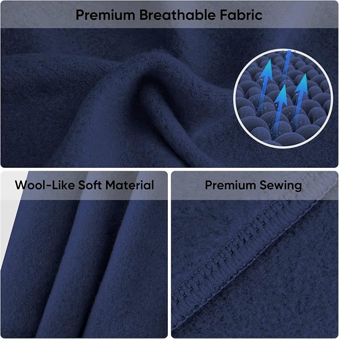 TICONN Neck Gaiter Face Cover Scarf, Neck Warmer Breathable Sun & Wind-proof - Image 5