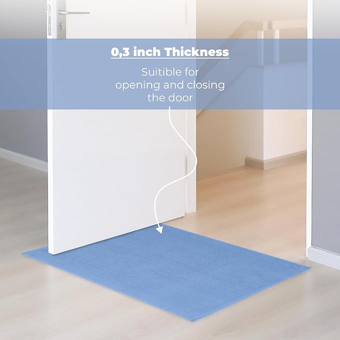 Cotton Paradise 100% Cotton Non Slip Bath Mats - Image 4
