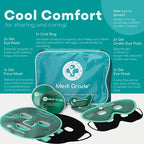 Medi Grade Cooling Ice Face Mask and Cooling Eye Mask - Image 3