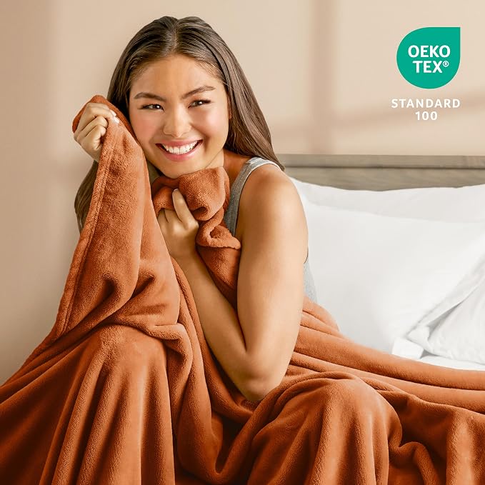 Bare Home Fleece Blanket - Image 4