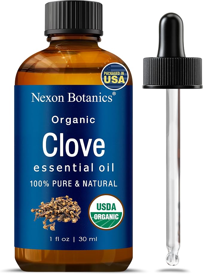 Organic Clove Essential Oil 30 ml by NexonBotanics
