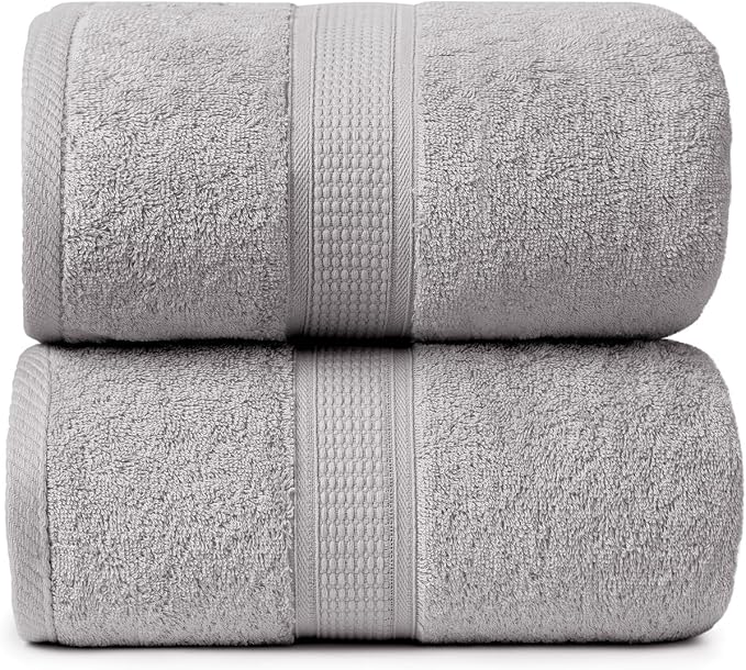 Ariv Premium Jumbo Bath Towels Pack of 2, Beach Towel, Extra-Large Bath Sheets by Ariv