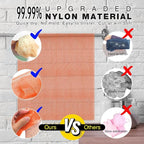 UJFQBH 3 Pieces African Bath Sponge African Net Long Net Bath Sponge - Image 2