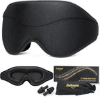 Sleep Mask, Premium Eye Mask for Sleeping, Total Blackout, Super Soft Comfort by BeHoomi