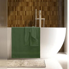 Belizzi Home 8 Piece Towel Set 100% Ring Spun Cotton, 2 Bath Towels 27x54 - Image 5
